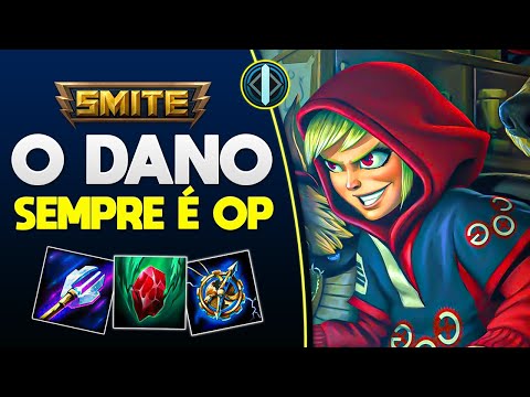 O dano dela SEMPRE é DEMAIS! CILA/SCYLLA MID - ⚡ Smite BR Conquista
