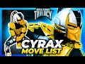 CYRAX MOVE LIST Mortal Kombat Trilogy MKT