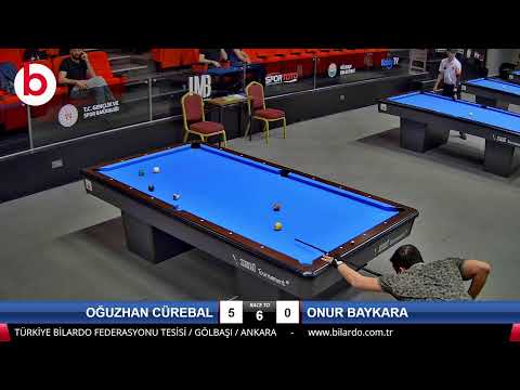 OĞUZHAN CÜREBAL & ONUR BAYKARA Bilardo Maçı - 