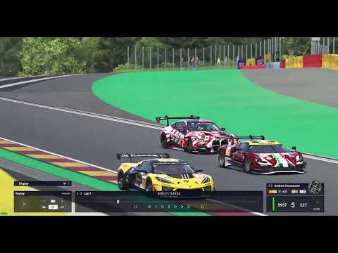 Le Mans Ultimate - Spa GT3s   'Come back Mika, all is forgiven!'    ;-)  I'm in the Beemer.