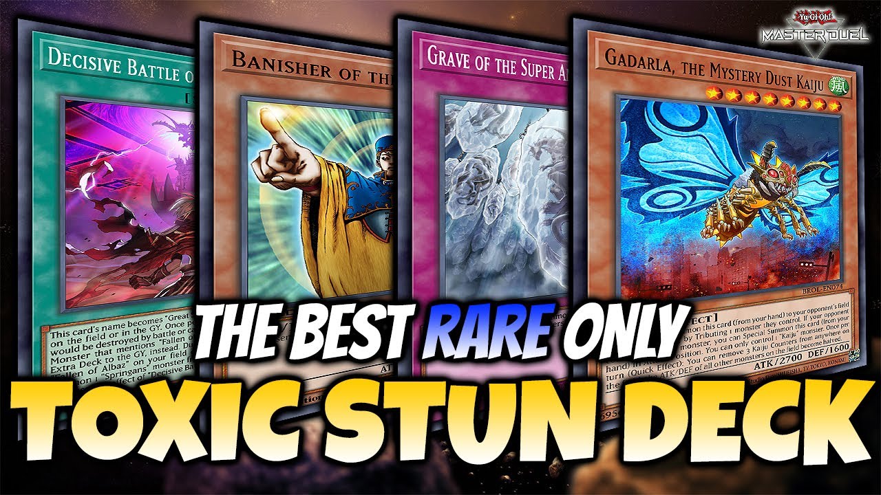 NO UR, NO SR ❌ [F2P] Competitive & Cheapest Stun Deck with RARE only Cards 💎 [Master Duel]