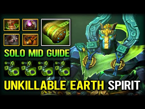 UNKILLABLE SOLO MID GUIDE EARTH SPIRIT | Spirit Vessel + Blade Mail Build | Non-stop Rolling Stone