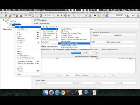 Jmeter Beginner Tutorial 16   TIMERS How to add Think Time