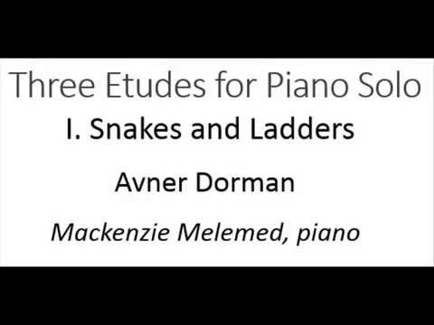 Mackenzie Melemed: Three Etudes for Solo Piano (Avner Dorman)