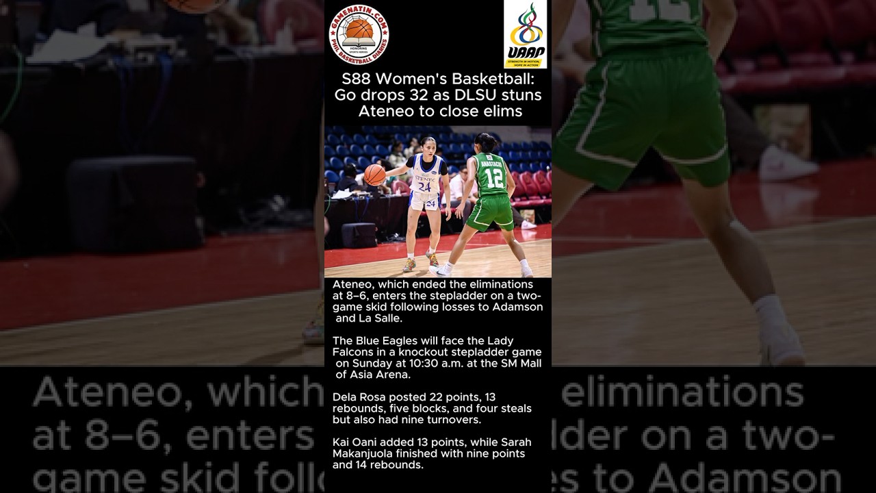 UAAP Women's Basketball: Also-ran DLSU rides Kyla Go's winner to upset Final 4-bound Ateneo in no-bearing game