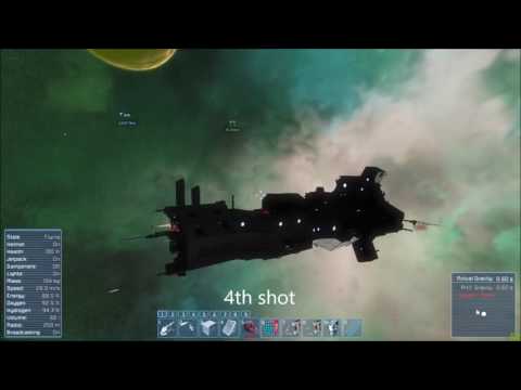 Devastating 10km shot by Gravity Cannon Ship