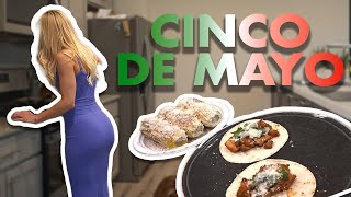 Happy Cinco De Mayo! Mexican Street Corn and Chicken Al Pastor Tacos!