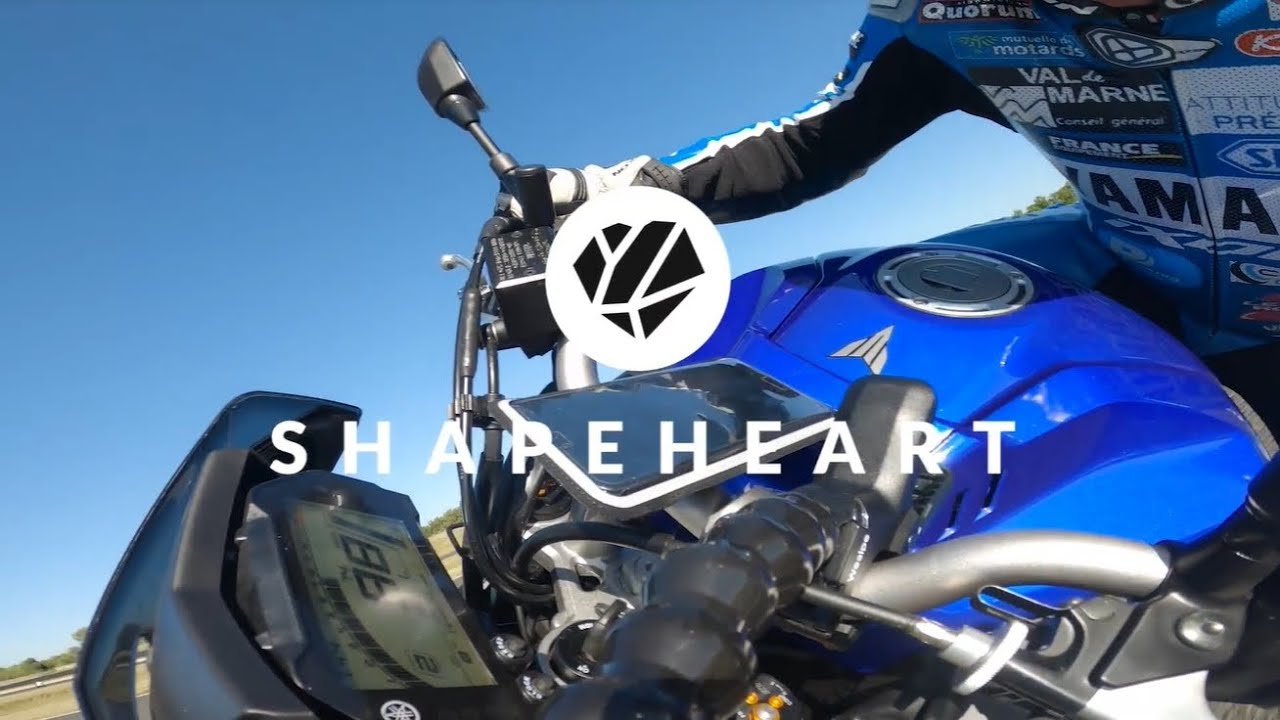 Shapeheart Handlebar Mount Phone Case - Motorcycle Video