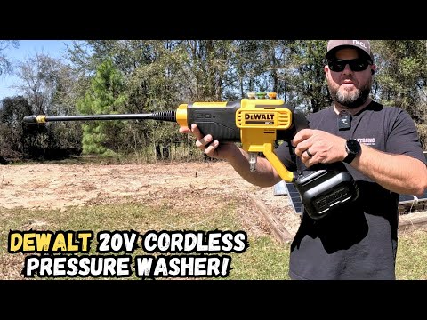 DEWALT 20v Cordless Pressure Washer DCPW550