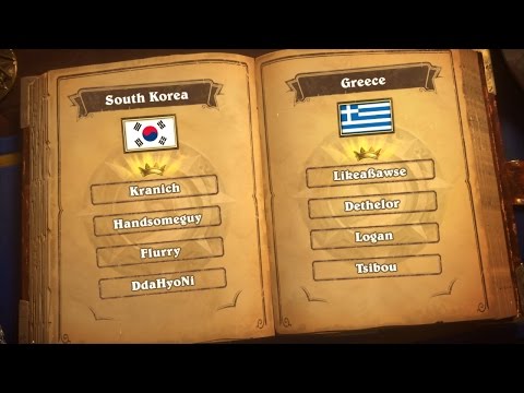 South Korea vs Greece - Group D - Match 1 - Hearthstone Global Games