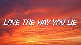 Love The Way You Lie - Eminem ft. Rihanna (Lyrics) | Mockingbird, Charlie Puth ... (MixLyrics)