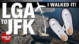 Why I walked from LaGuardia to JFK Airport