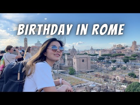Celebrating Her Birthday In Rome - The Colosseum, Roman Forum and Palatine Hill