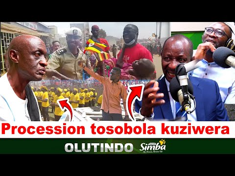 OLUTINDO-Ssemujju-Tosobola kuwera procession, ne NRM yakoppye kati kyekola kuba terina bantu