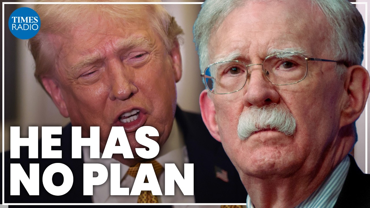 Trump’s acting like he’s at the end of his Presidency | John Bolton