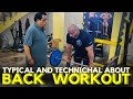 Typical and Technical Workout Series About Back Workout