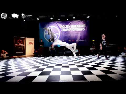 Mistrzostwa Polski Breaking 2021  / Top 8 Bboys do 11 lat  / Piotr vs Akro