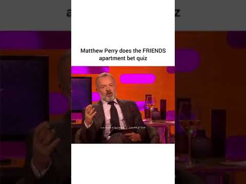 Matthew Perry Does The Apartment Bet Quiz | FRIENDS