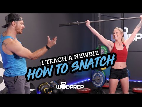 I Teach a CrossFit Newbie How to Snatch