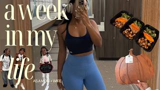 A WEEK IN MY LIFE | I'M BACK TO MY ROUTINE! Walmart Fall, Fitness journey, Meal prep