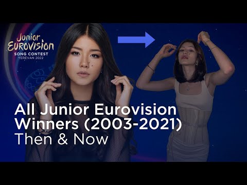 Then & Now: All Winners of Junior Eurovision (2003-2021) — New Releases & Footage from the Artists