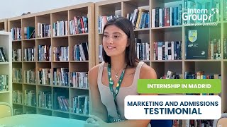 Internship in Madrid - Marketing and Admissions - Faith Testimonial