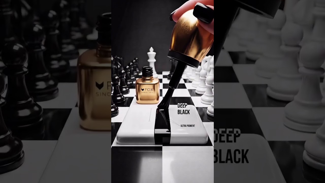 Відеоогляд Гель-лак для нігтів FOX 9 мл (Ultra Black)