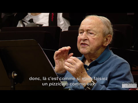 Masterclass ProQuartet - 3 - Trio de Ravel "Pantoum"