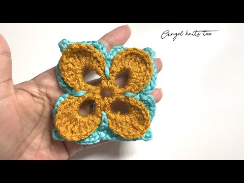 A different Granny Square | Lily Pond Granny Square