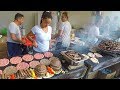 Top Street Food from the Balkans, Best Meat Roasted on Huge Grills