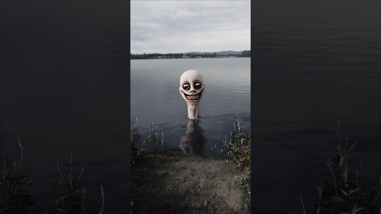 I think it's safe to swim here #nightmare #creepy #cursed #horror #shorts