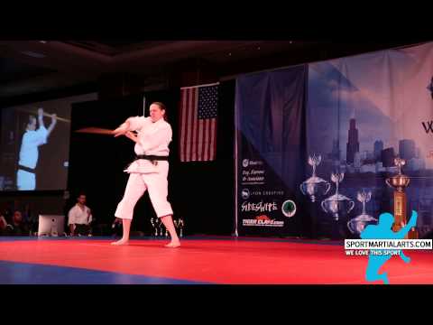 Suzanne Wackett - Adult Weapons Finals - AKA Warrior Cup 2015