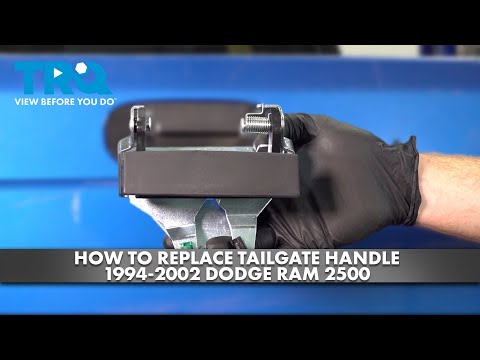 How to Replace Tailgate Handle 1994-2002 Dodge Ram 2500