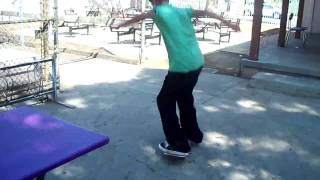 team flare: chris kickflip bell hs table