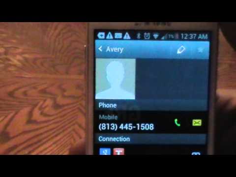 Add Picture To Contact on S2