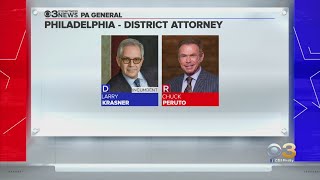 District Attorney Larry Krasner Looks For Second Term Against Republican Challenger Charles Peruto