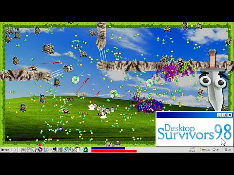 Nostalgia Blast! Windows 98 Horde Survivor is CRAZY! | Desktop Survivors 98 thumbnail