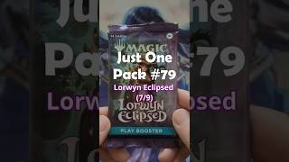 Just One Pack No.79 - (7/9) Lorwyn Eclipsed Play Booster #mtg #mtgbooster