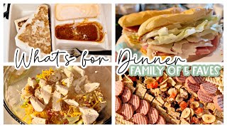 What's For Dinner 2022 // One Week of Family Dinner Ideas
