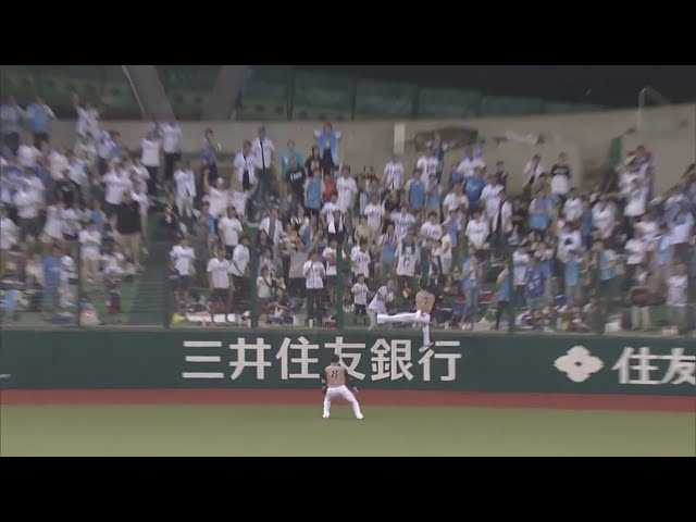 【6回裏】メットライフドームがどよめく!! ファイターズ・西川のビッグプレー!! 2019/8/21 L-F