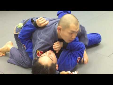 オープンガードのパースガード・ブラジリアン柔術