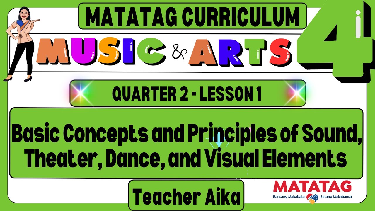 MATATAG MUSIC & and ARTS4 Grade4 Quarter2 Lesson1 Concepts and Principles of Sound & Visual Elements