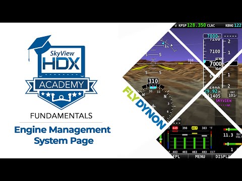 Engine Management System Page | SkyView HDX Academy