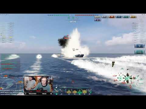 World of Warships - Destroyer Halland carry - How many torpedo hits? Yes