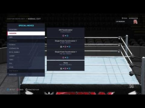WWE 2K20 Liv Morgan's Updated Finishers