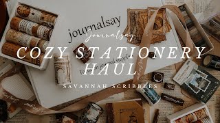 Journalsay Stationery Haul I Washi Tape, Journal Ephemera, & Stickers ☕