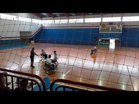 Ajidevi - Parajasc 2019 - Handebol Adaptado - Chapecó x Floripa