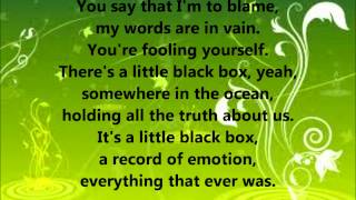 Little Black Box by Stan Walker (lyrics)