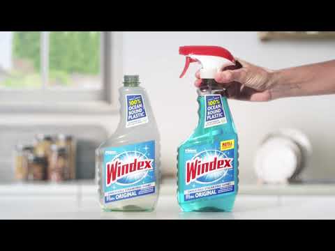 Reuse your sprayer with New Windex Refills