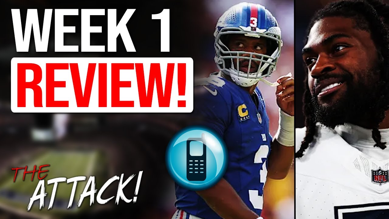 Attack! on Cowboys WEEK 1 NFL RECAP! Cowboys IN BETTER SHAPE THAN WE THINK! [Live Call-In]